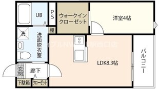 REGALE SOUTHの物件間取画像